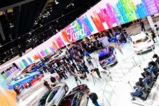 Media and guests visit the Ford stand at Auto China 2018-01 Media and guests visit the Ford stand at Auto China 2018-01